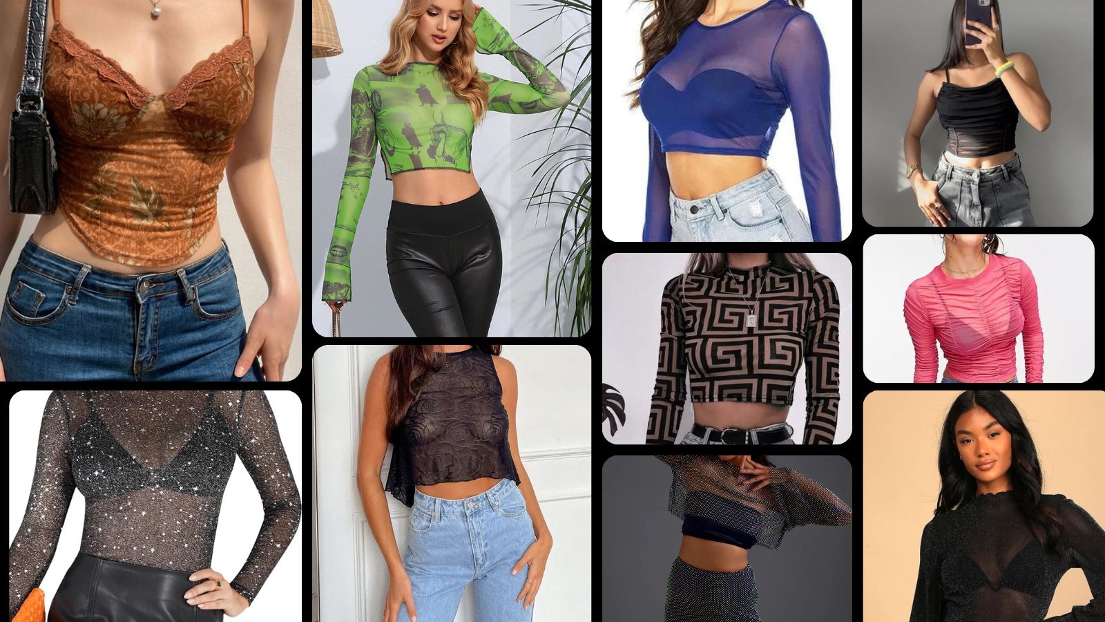 Mesh Tops Emerging Fashion Trend