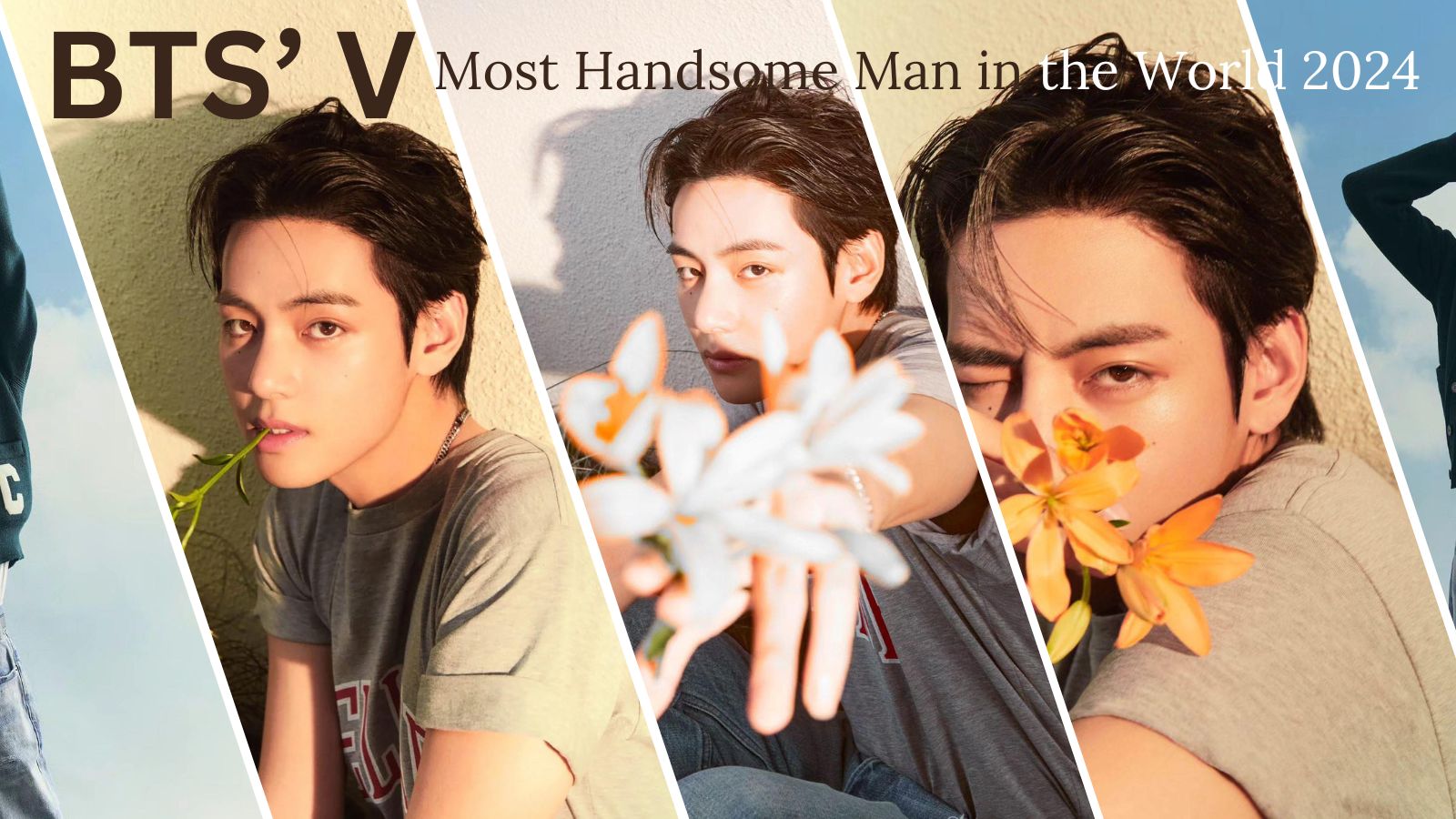 British Magazine Consider BTS’ V as the Most Handsome Man in the World 2024