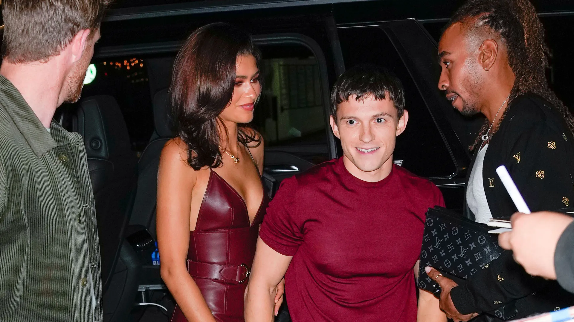 Zendaya and Tom Holland Attended “BERO” Launch