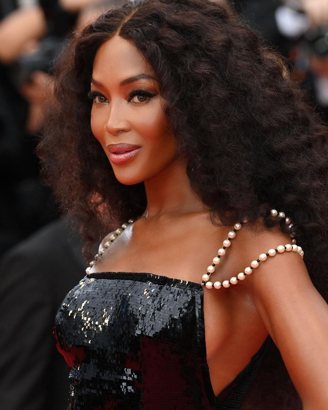 Naomi Campbell on the Red Carpet for the Second Day of the Cannes Film ...